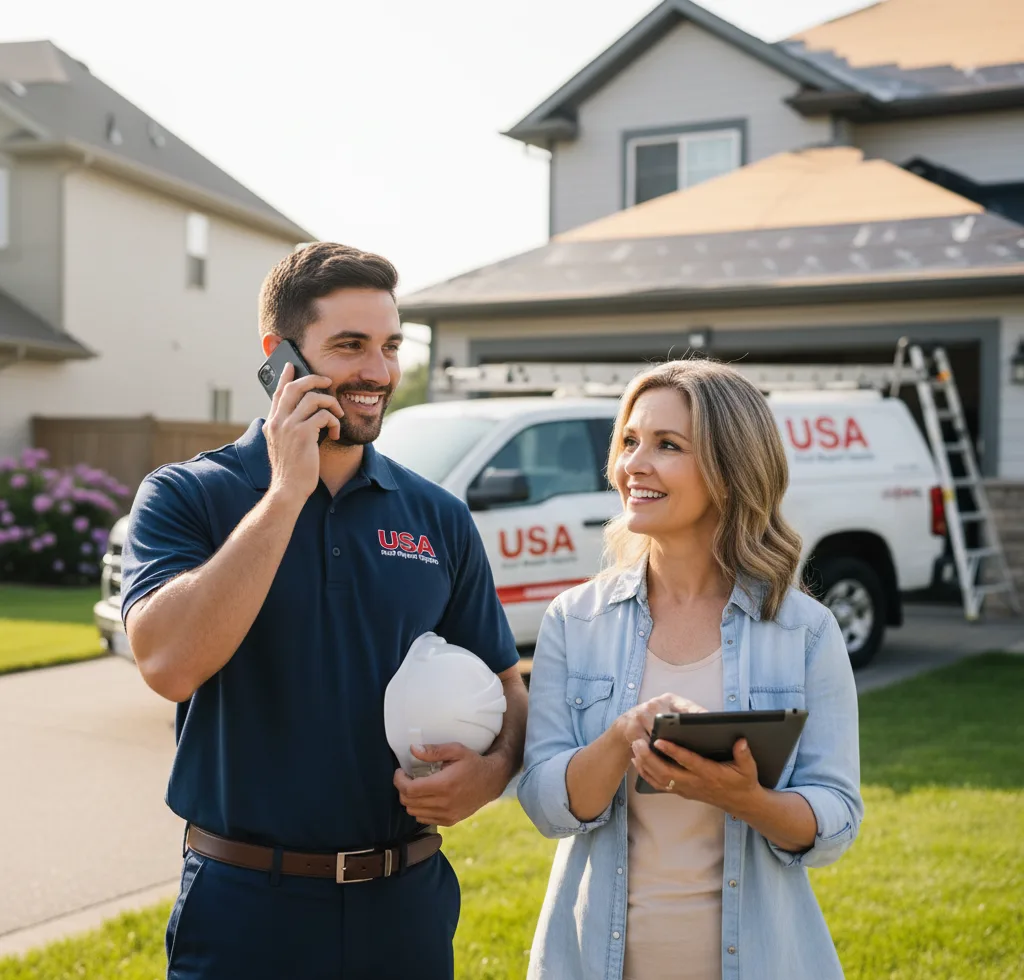USA Roof Repair Experts customer support in Moody